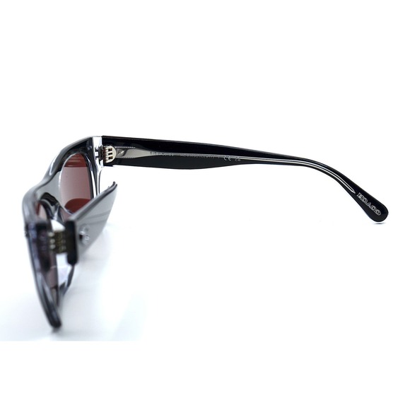 COACH HC8389U BLACK/CLEAR WINE WOMEN'S AUTHENTIC SUNGLASSES - Picture 7 of 9